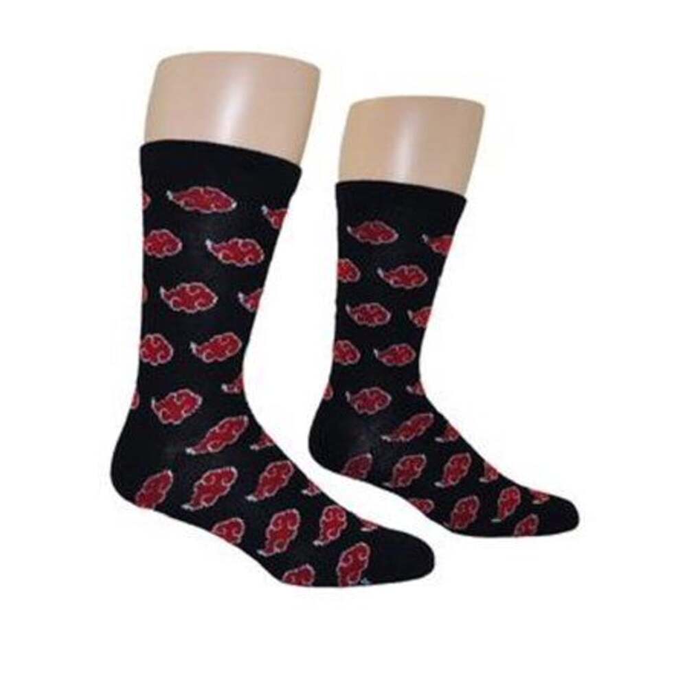 Naruto Shippuden Akatsuki Cloud Crew Socks